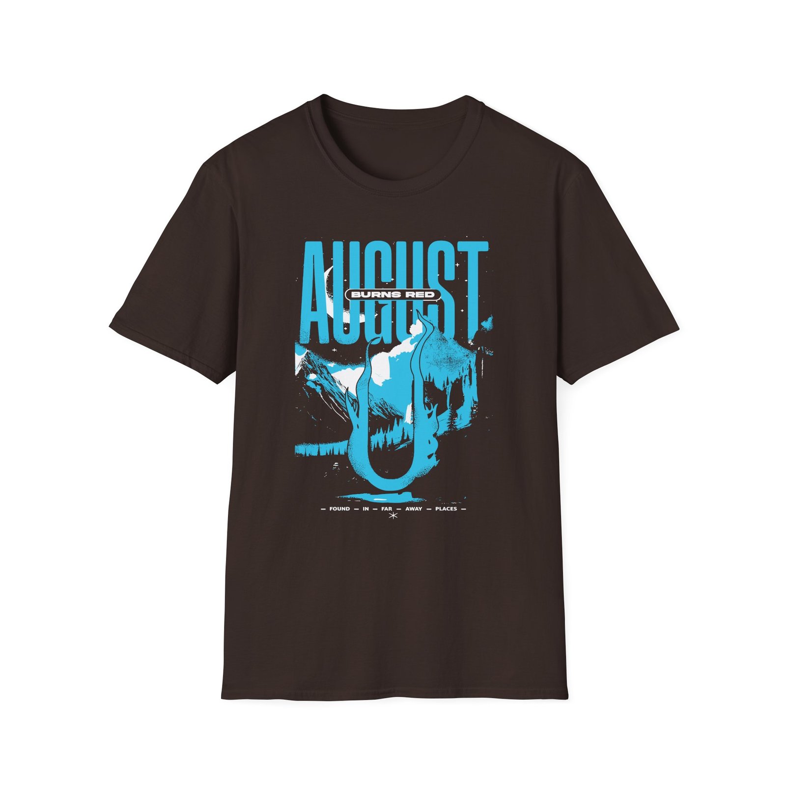 August Burns Red FIFAP Mountains Unisex Softstyle T-Shirt