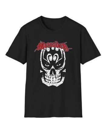 Merauder Cracked Skull Unisex Softstyle T-Shirt