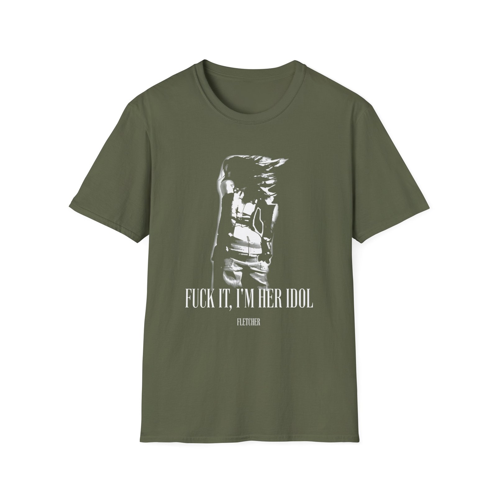 Fletcher Fuck It, I’m Her Idol Unisex Softstyle T-Shirt