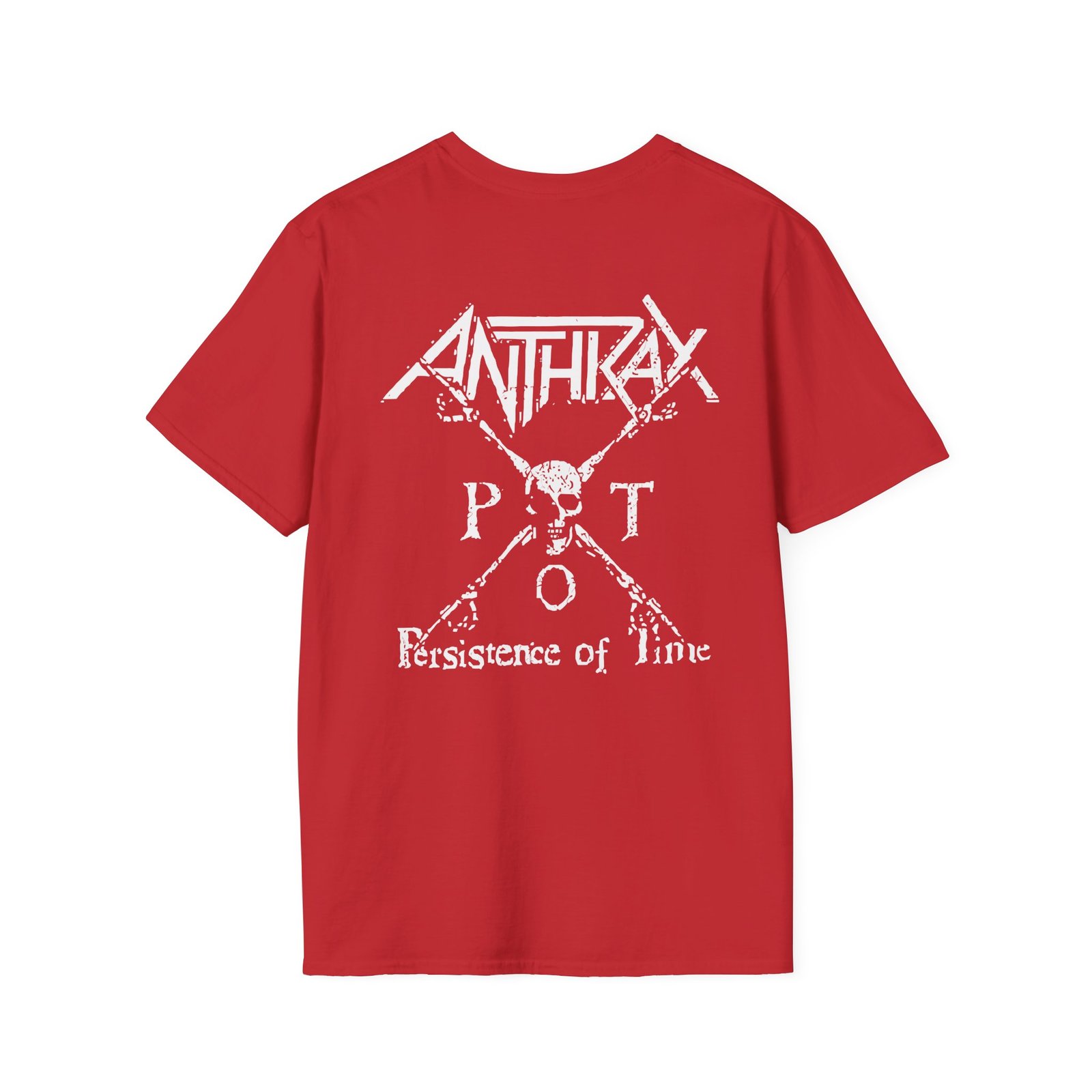 Anthrax Broken Clock Unisex Softstyle T-Shirt