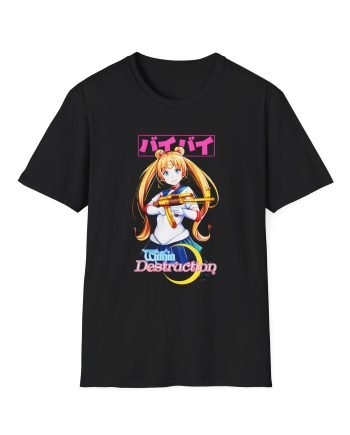 Within Destruction Sailor Moon unisex softstyle t-shirt