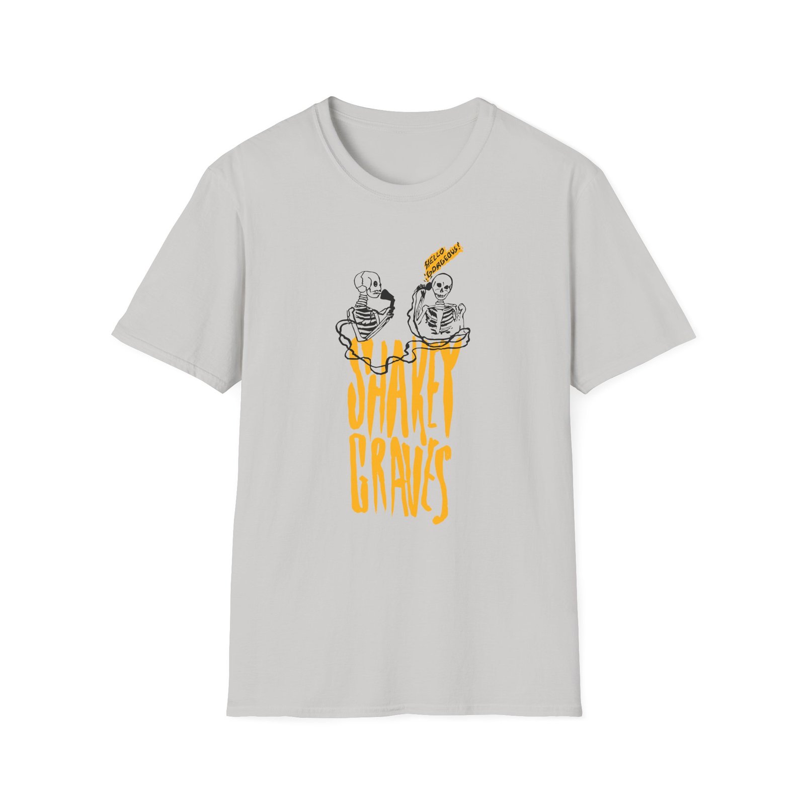 Shakey Graves Hello Gorgeous? Unisex Softstyle T-Shirt