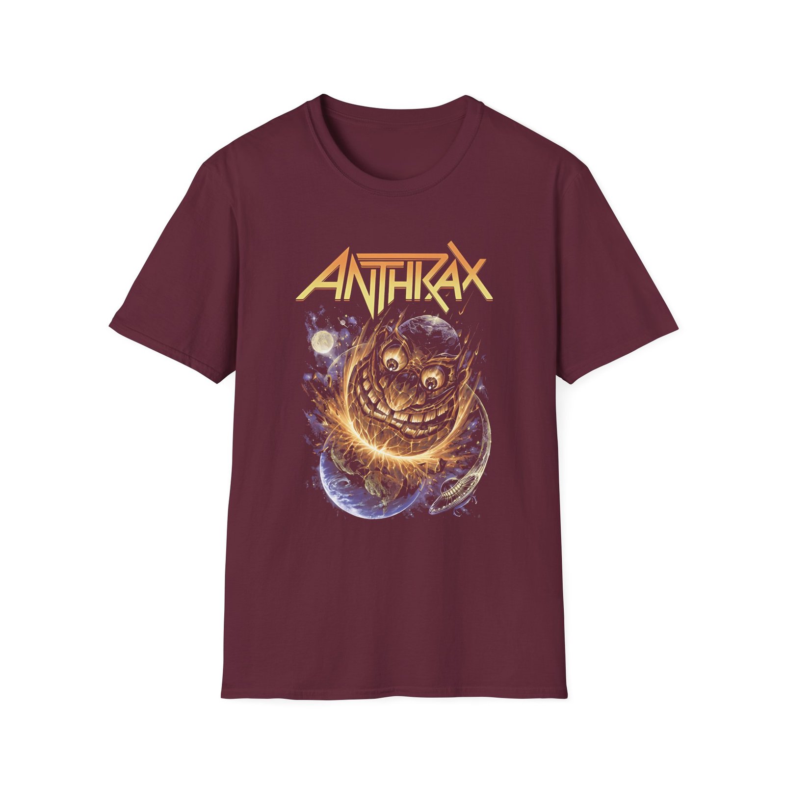 Anthrax Not World Unisex Softstyle T-Shirt