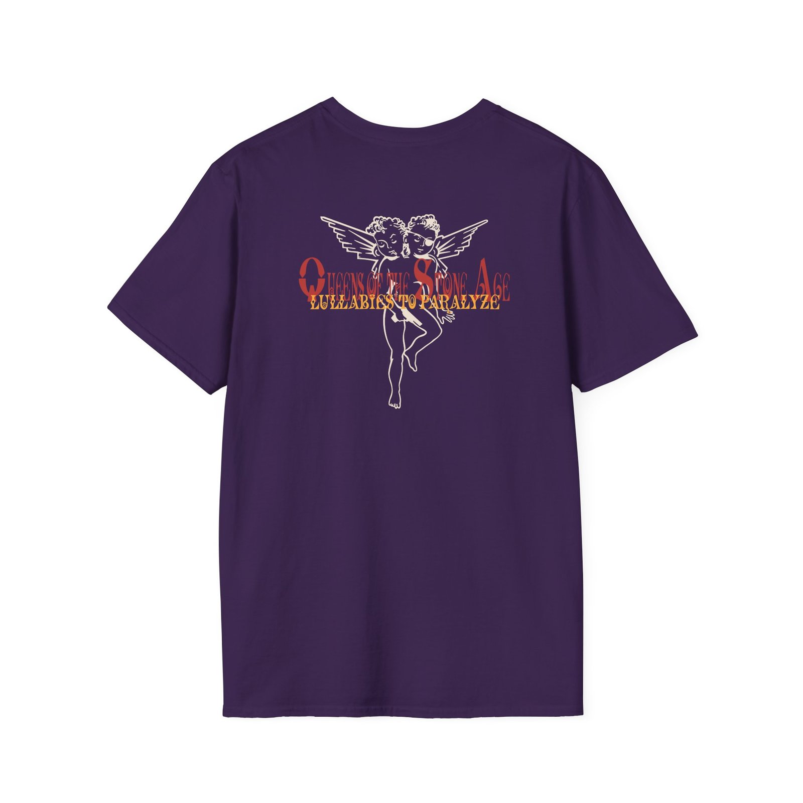 Queens of the Stone Age Lullabies to Paralyze Cherub Unisex Softstyle T-Shirt