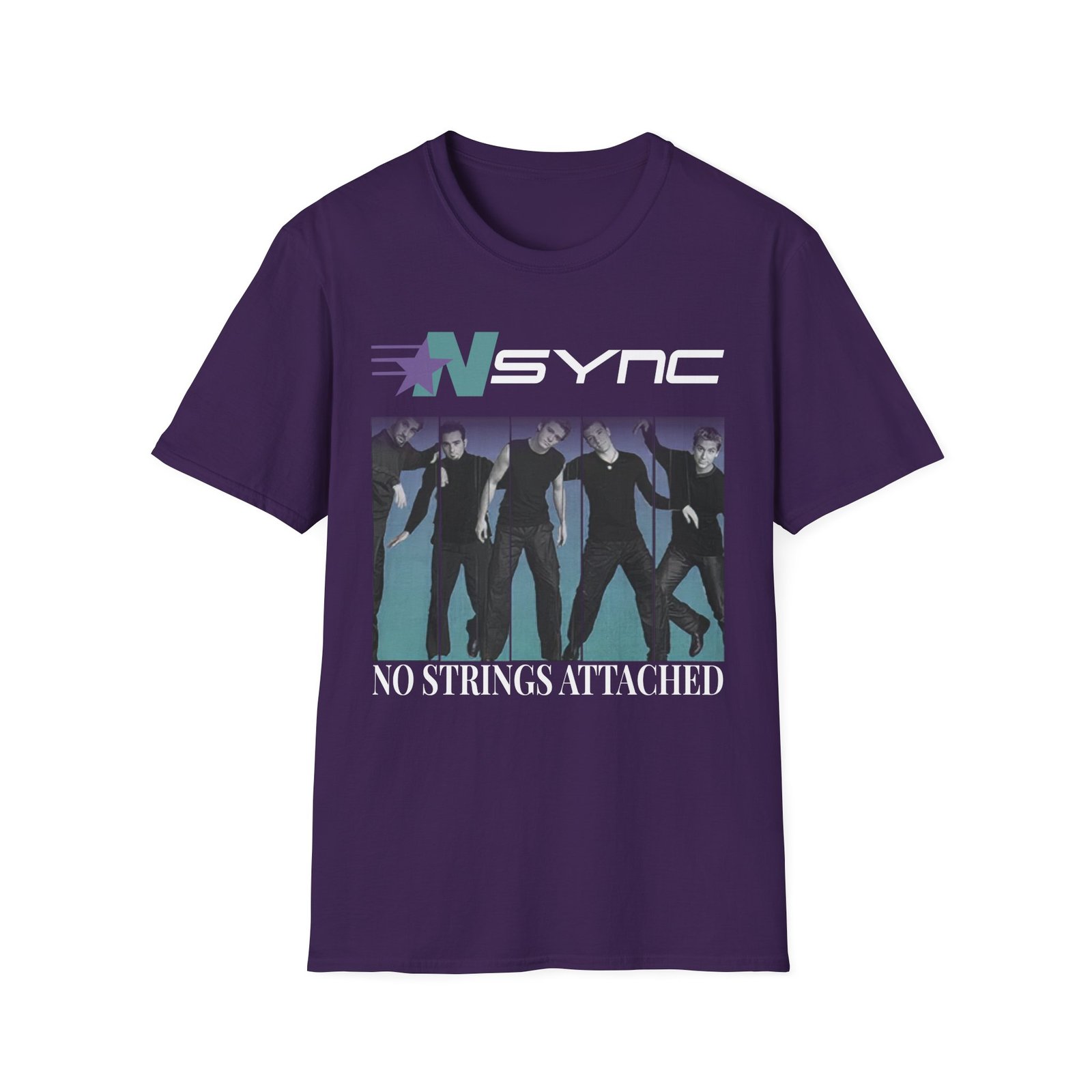 Nsync Bringin' Da Noise Unisex Softstyle T-Shirt