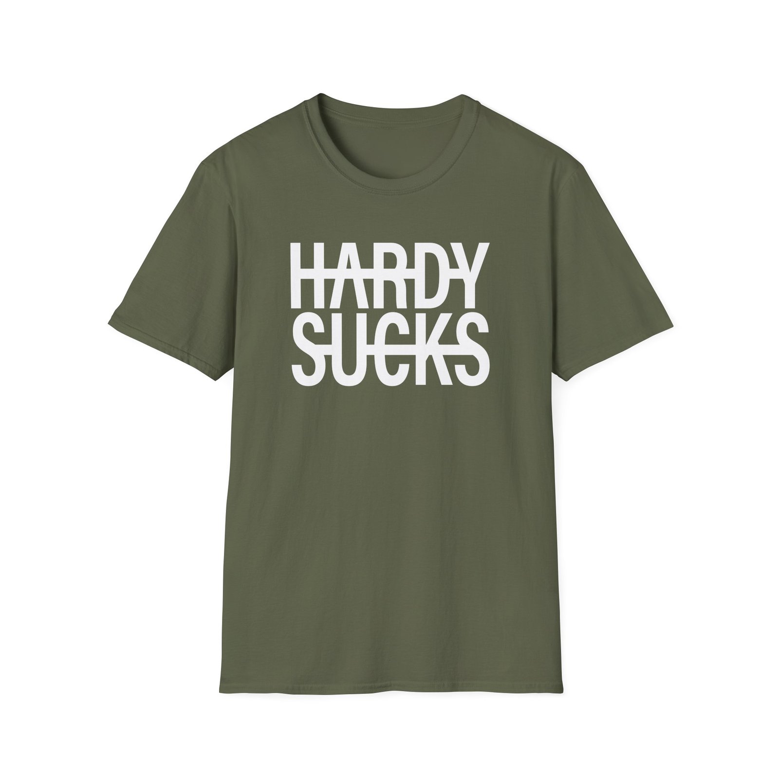 Hardy Hardy Sucks Unisex Softstyle T-Shirt
