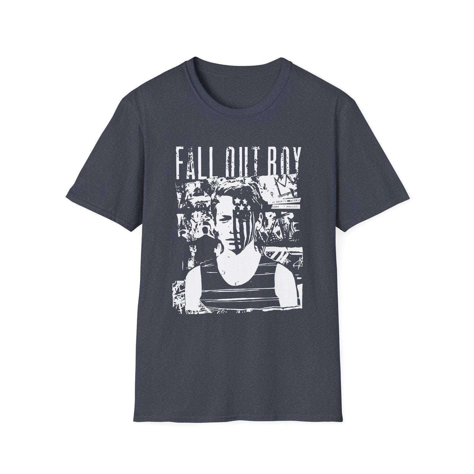 Fall Out Boy American Psycho Cover Unisex Softstyle T-Shirt