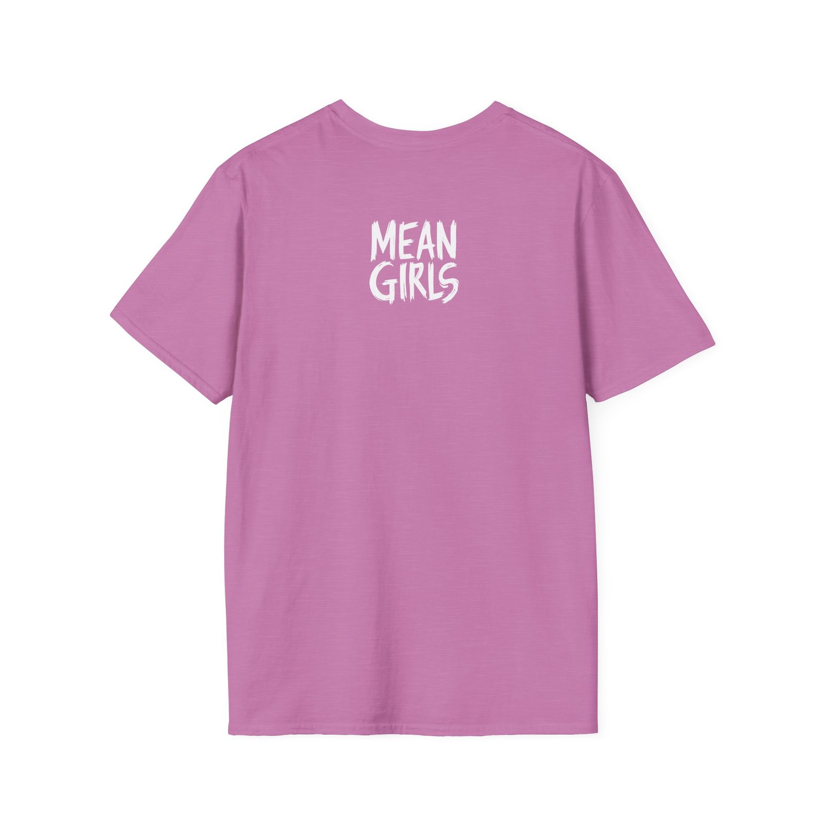 Amc Mean Girl On Wednesdays We Wear Pink Unisex Softstyle T-Shirt