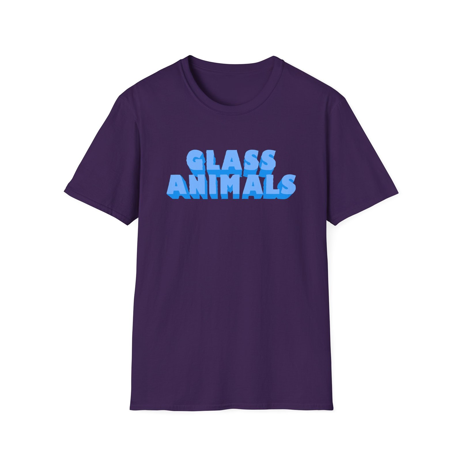Glass Animals Wavey Logo Unisex Softstyle T-Shirt