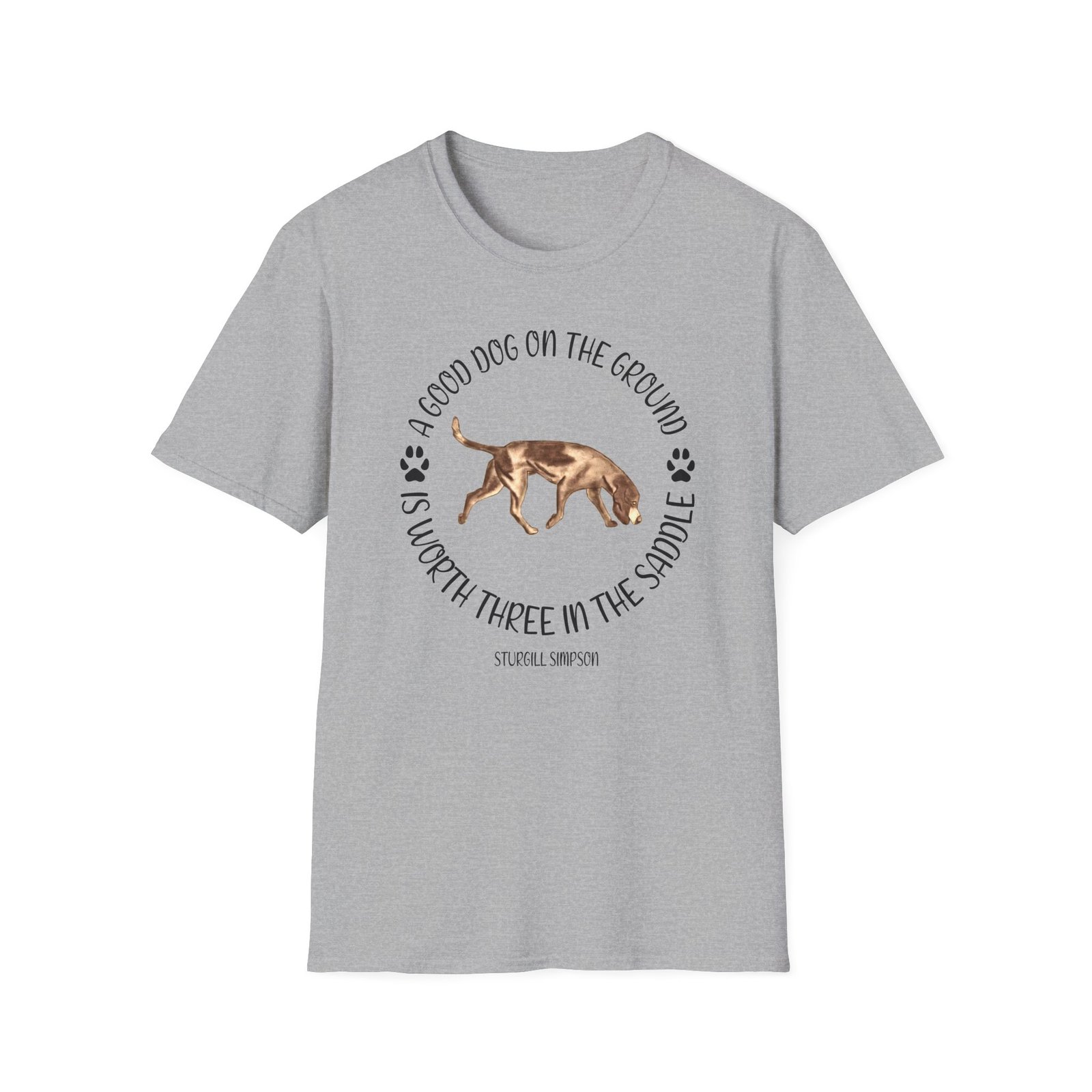 Sturgill Simpson Good Dog Unisex Softstyle T-Shirt