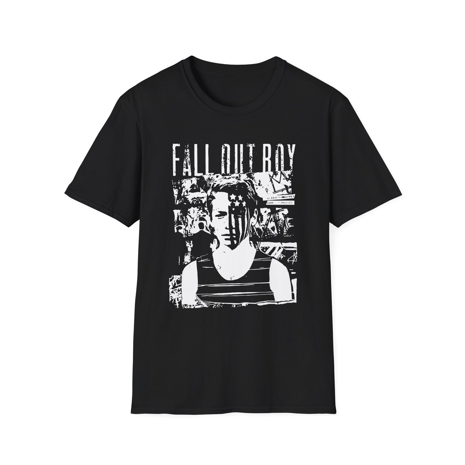 Fall Out Boy American Psycho Cover Unisex Softstyle T-Shirt