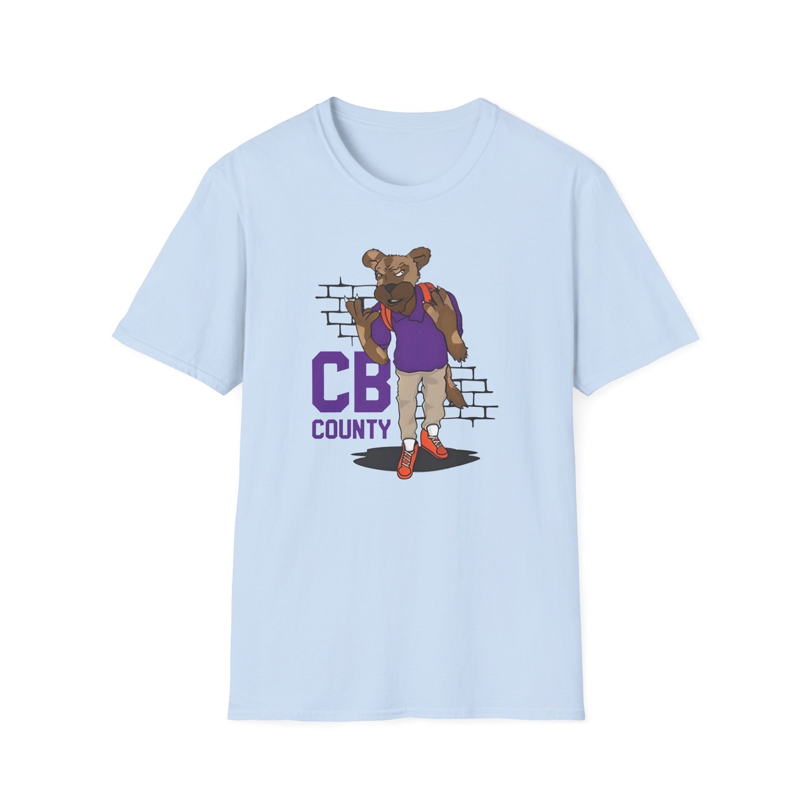 Lamar Jackson The Prodigy Cb County Unisex Softstyle T-Shirt