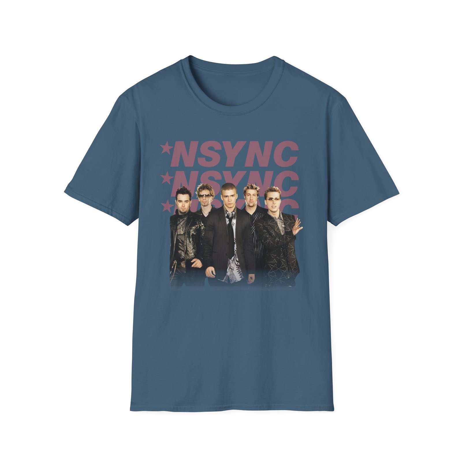 Nsync Triple Unisex Softstyle T-Shirt