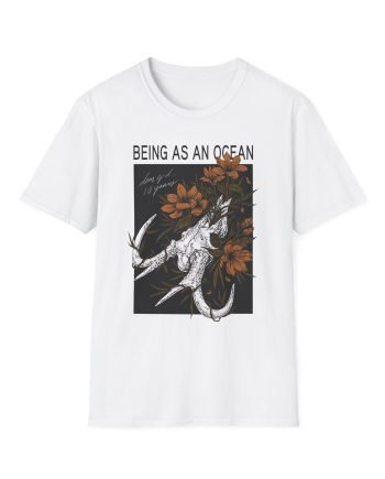 Being as an Ocean Deer Skull Unisex Softstyle T-Shirt