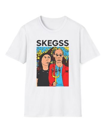 Skegss Gothic America Unisex Softstyle T-Shirt