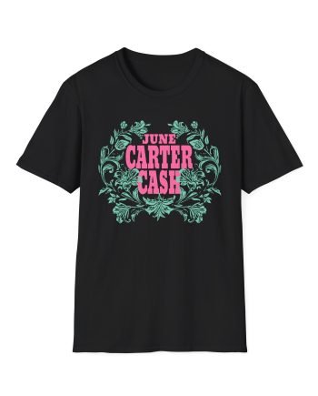 Johnny Cash June Carter Cash Logo Unisex Softstyle T-Shirt