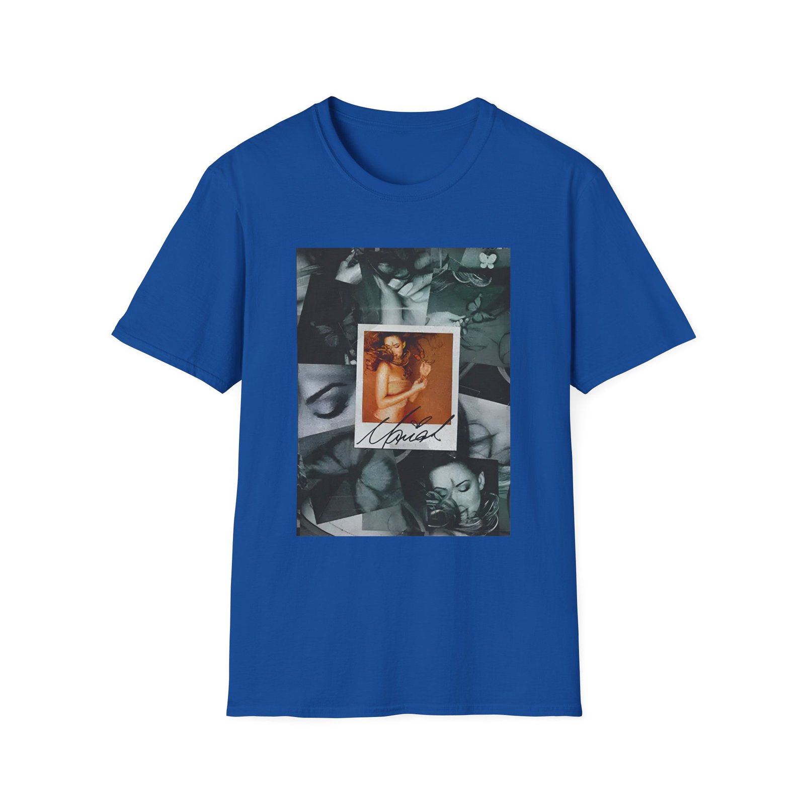 Mariah Carey Butterfly Collage Unisex Softstyle T-Shirt