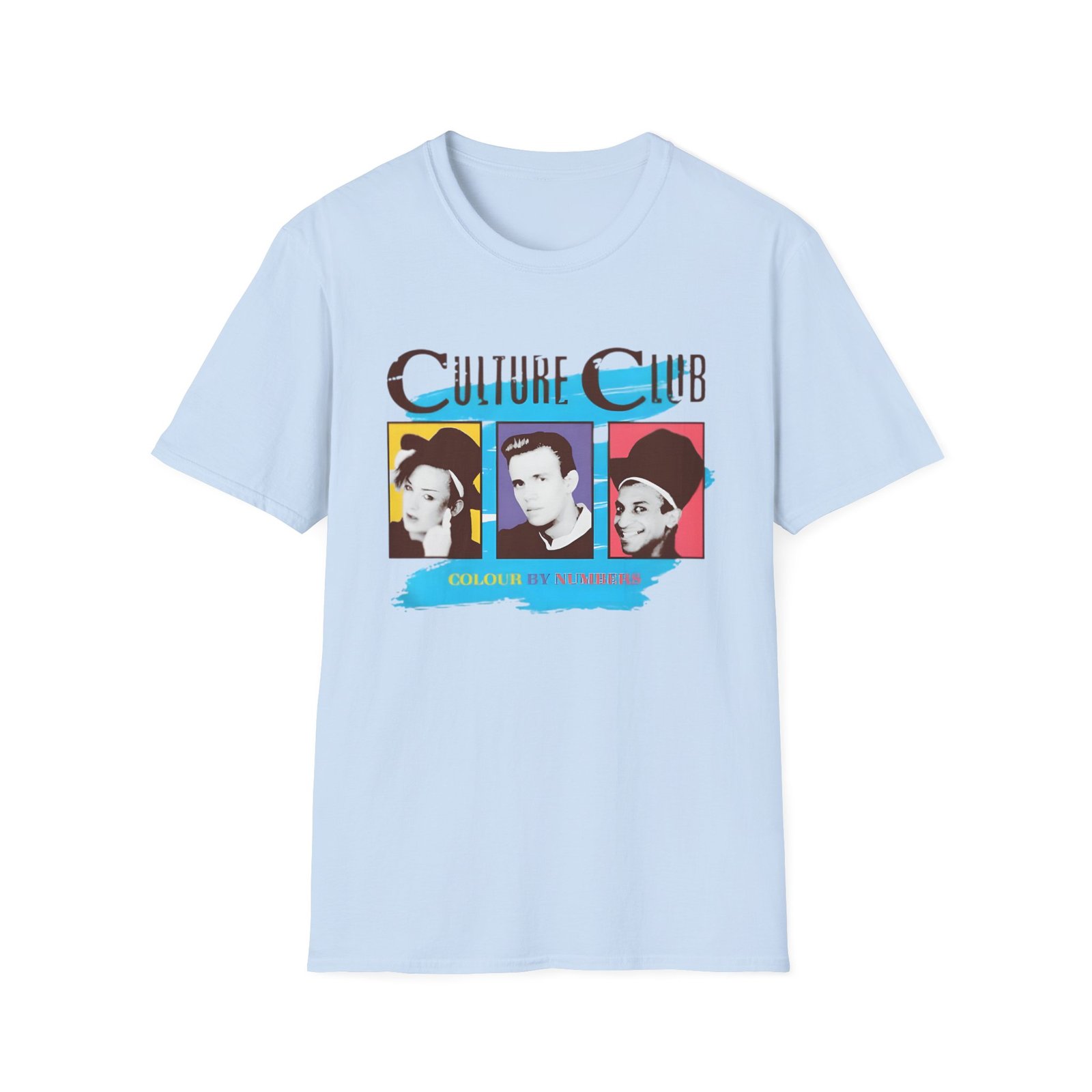 Boy George Colour By Numbers Unisex Softstyle T-Shirt