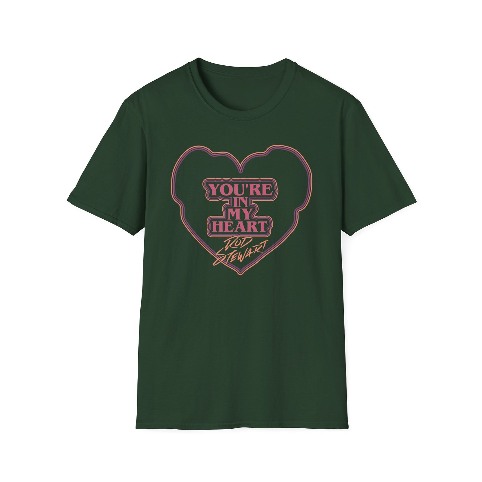 R S You're in My Heart Unisex Softstyle T-Shirt