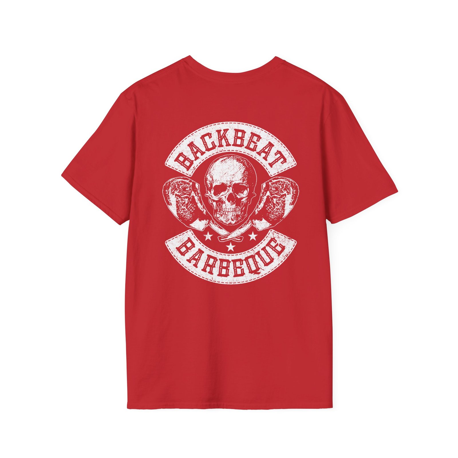 Foo Fighters Backbeat Bbq Logo Unisex Softstyle T-Shirt