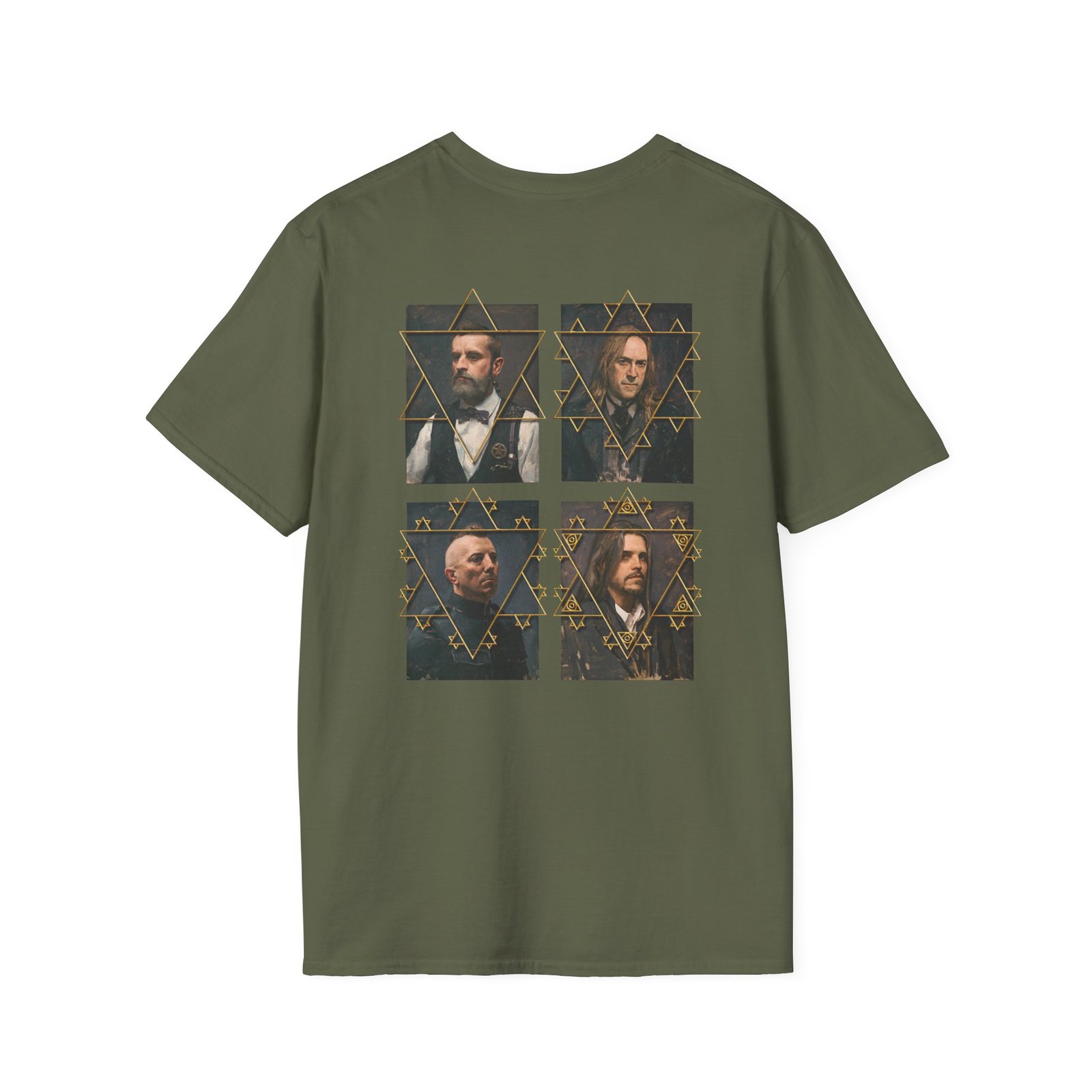 Tool Fear Inoculum Portraits Unisex Softstyle T-Shirt