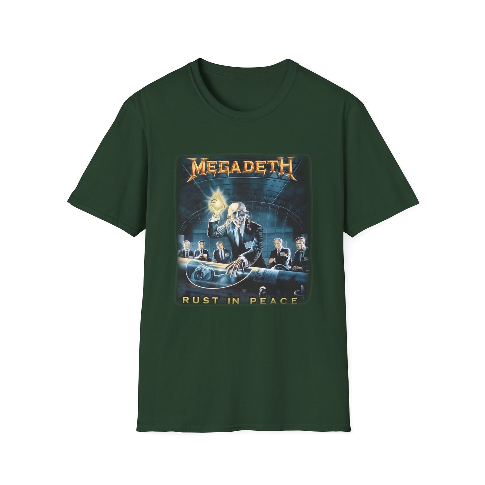 Megadeth Rust in Peace Unisex Softstyle T-Shirt