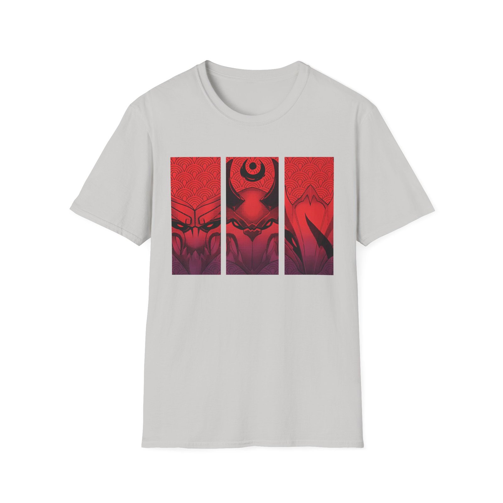 League Of Legends Blood Moon Masks Unisex Softstyle T-Shirt