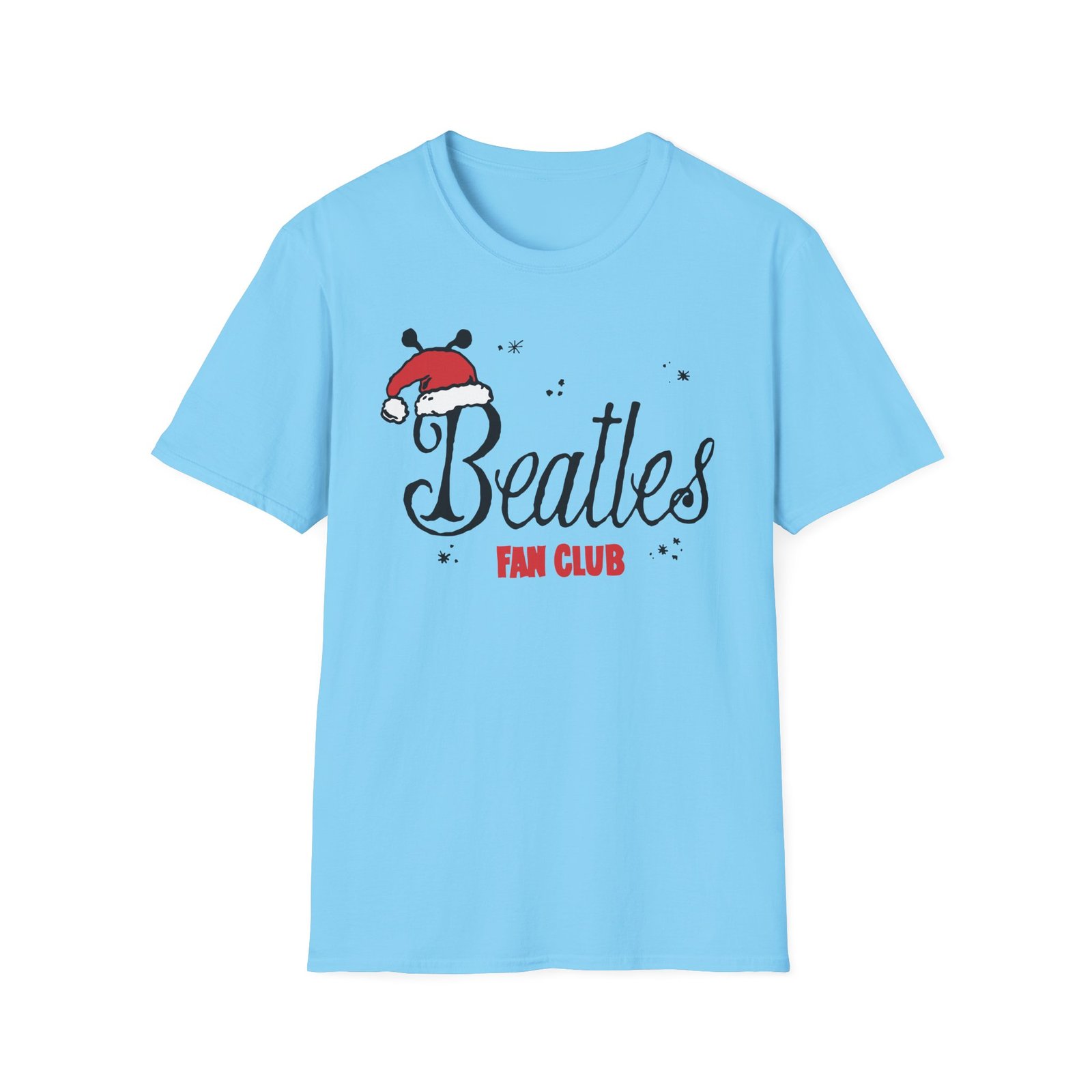 The Beatles Holiday Fan Club Unisex Softstyle T-Shirt
