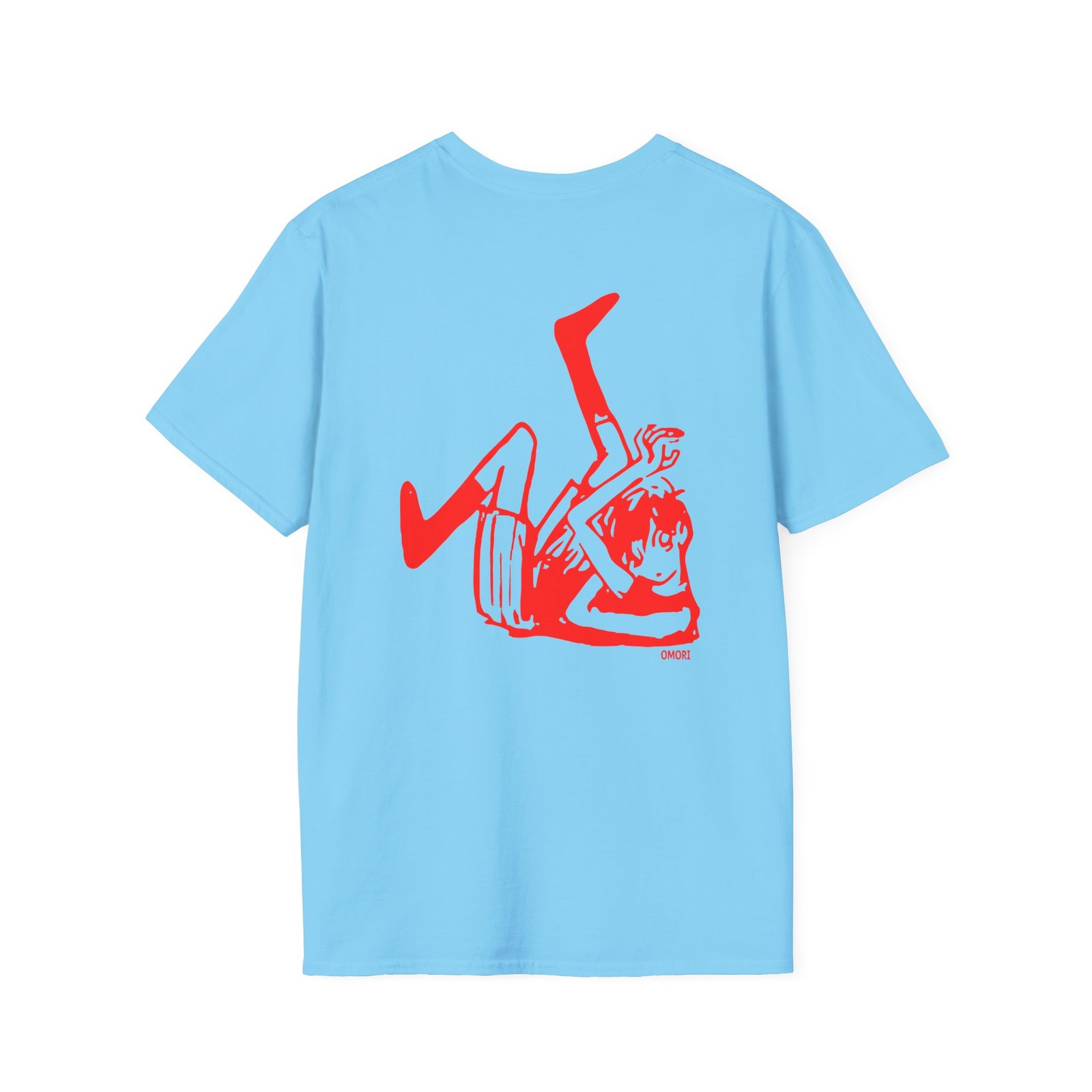 Omori Red Knife Unisex Softstyle T-Shirt