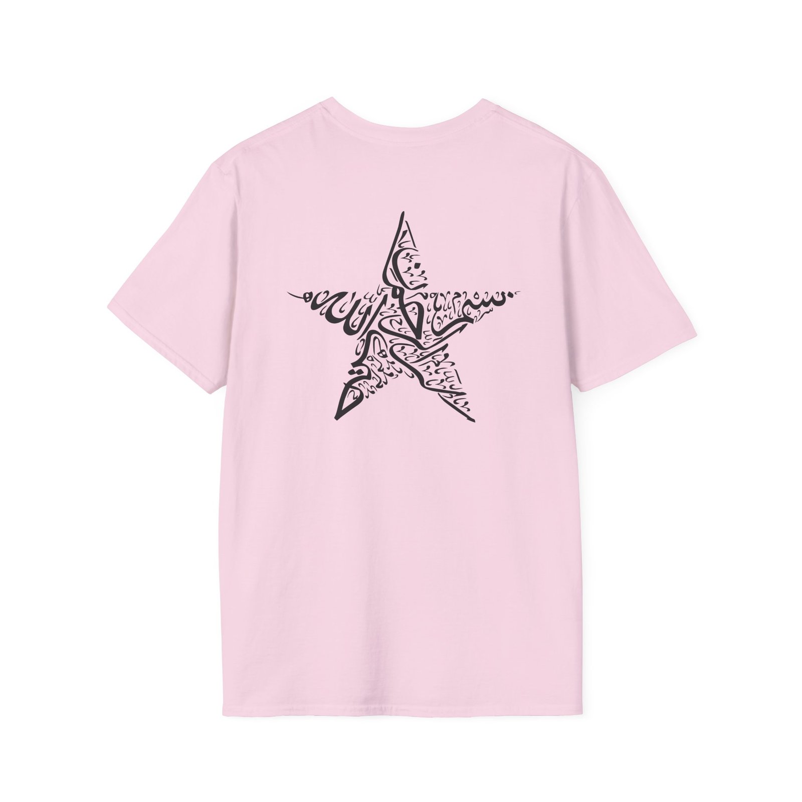 Black Star Logo Unisex Softstyle T-Shirt