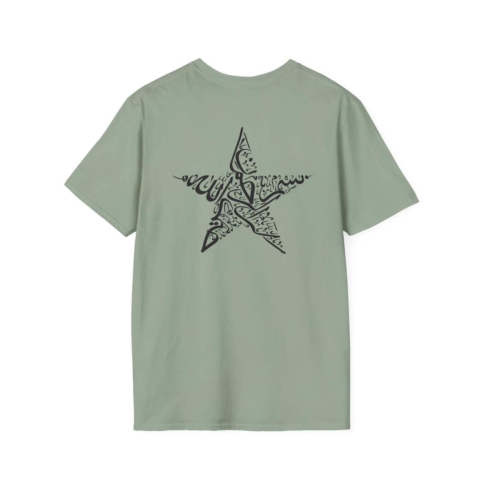 Black Star Logo Unisex Softstyle T-Shirt