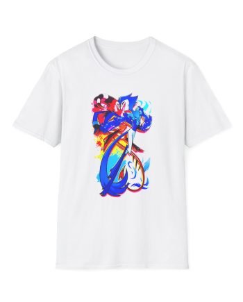 Helluva Boss Stolas & Blitzo Micro Unisex Softstyle T-Shirt
