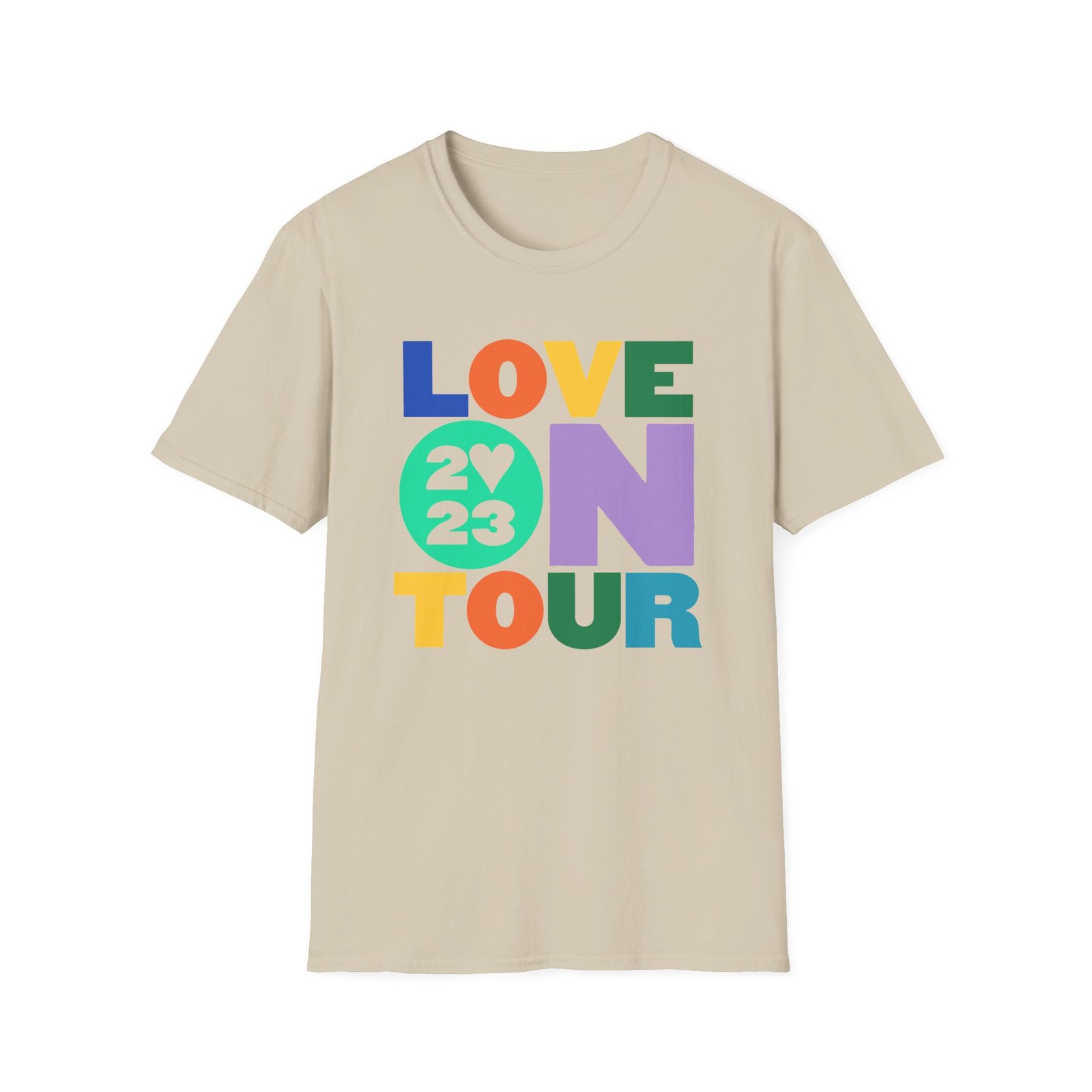 Hslot Love on Tour 2023 Unisex Softstyle T-Shirt