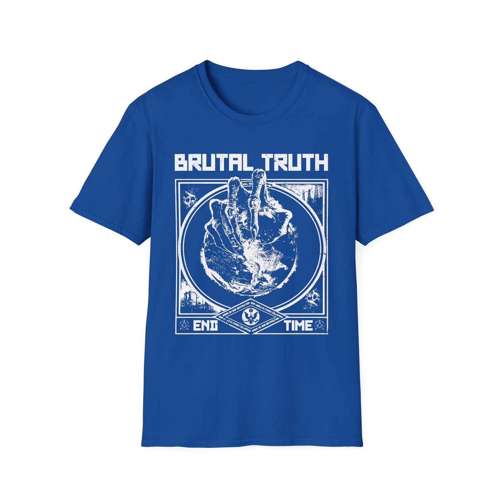Brutal Truth End Time Unisex Softstyle T-Shirt