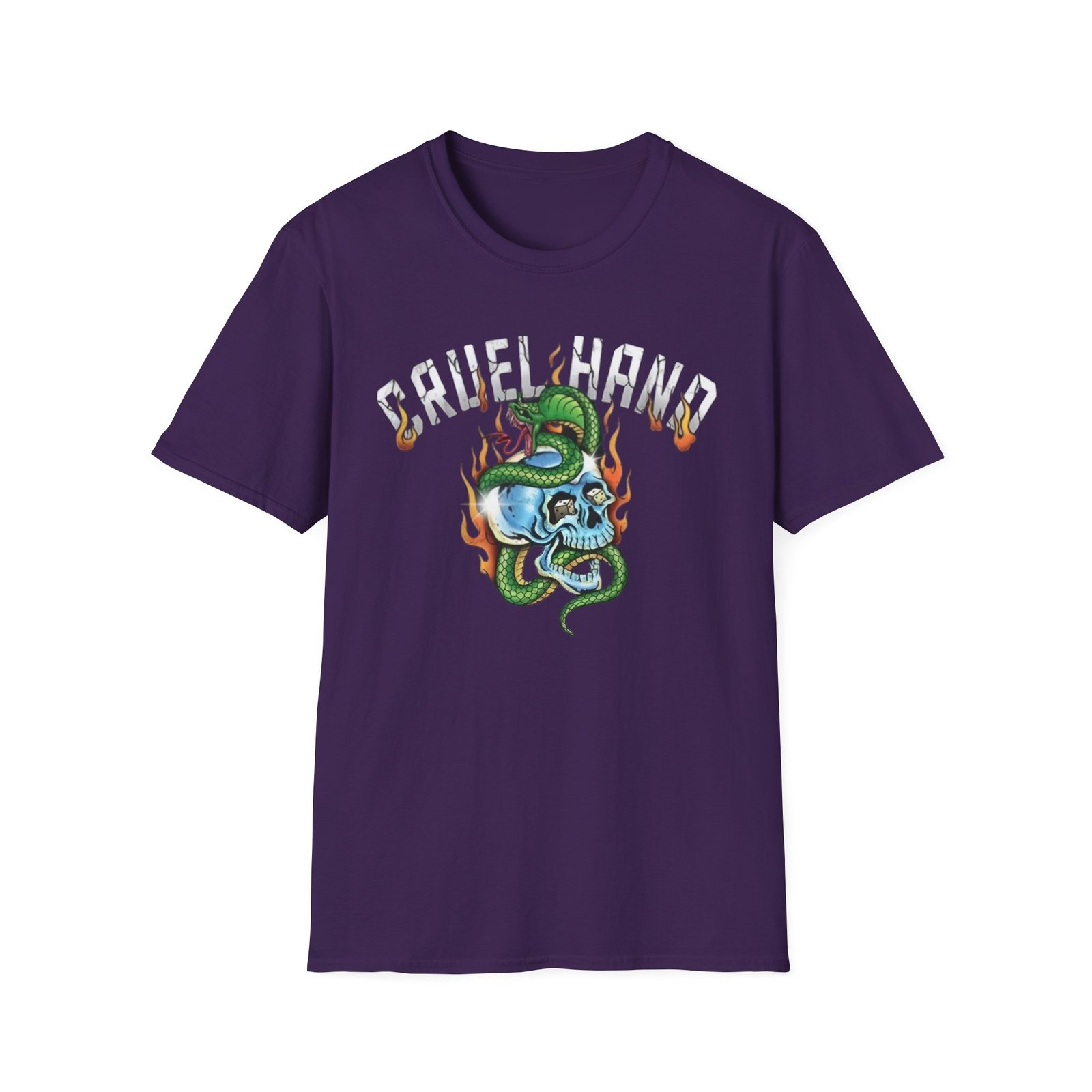 Cruel Hand Cobra Color unisex softstyle t-shirt