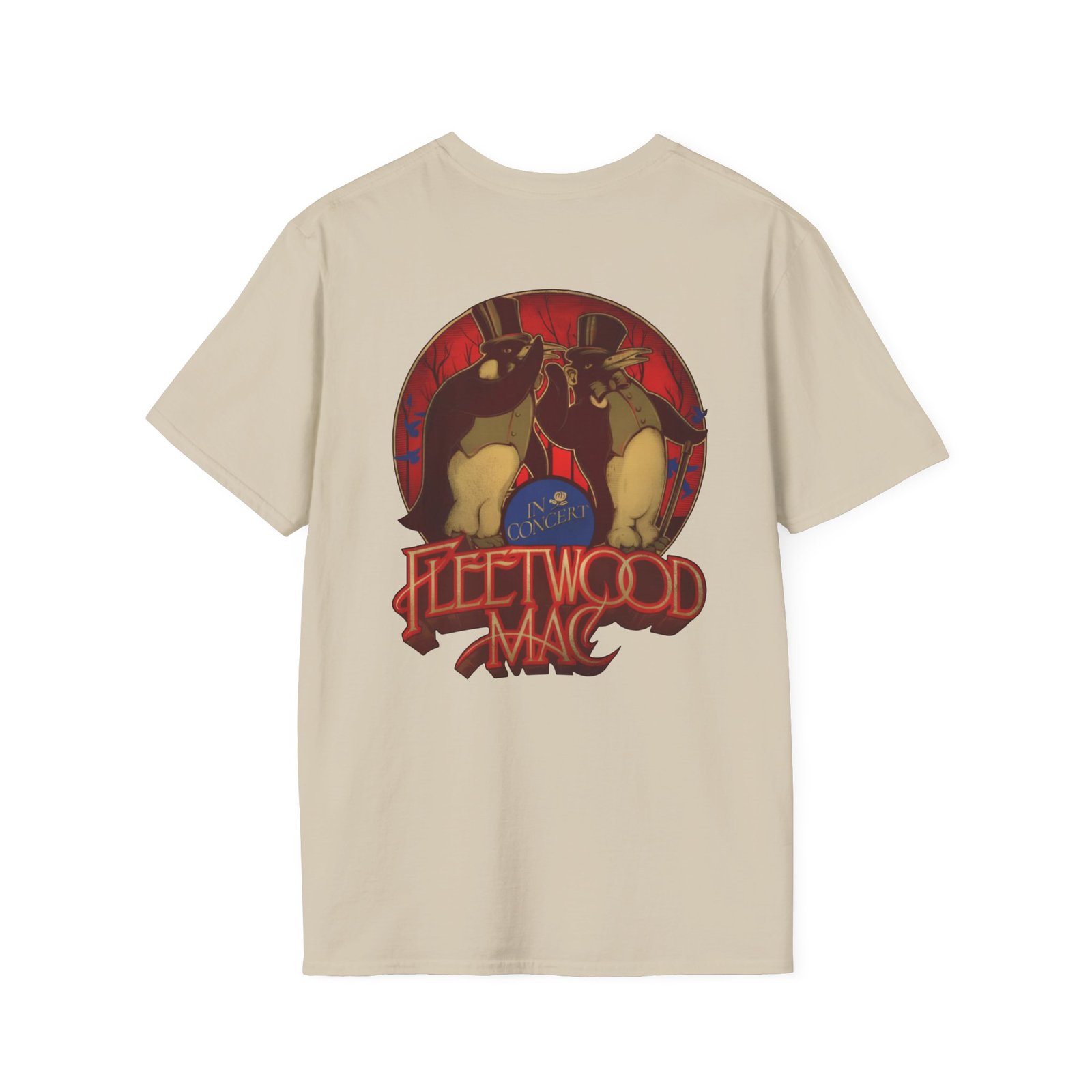 Fleetwood Mac Penguin Unisex Softstyle T-Shirt