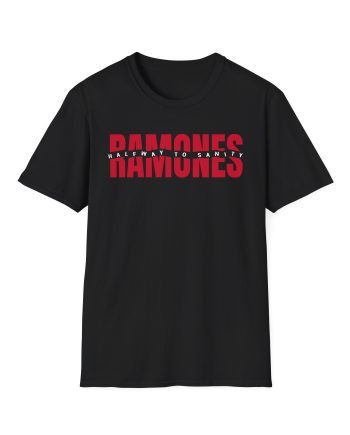 Ramones Halfway To Sanity Unisex Softstyle T-Shirt