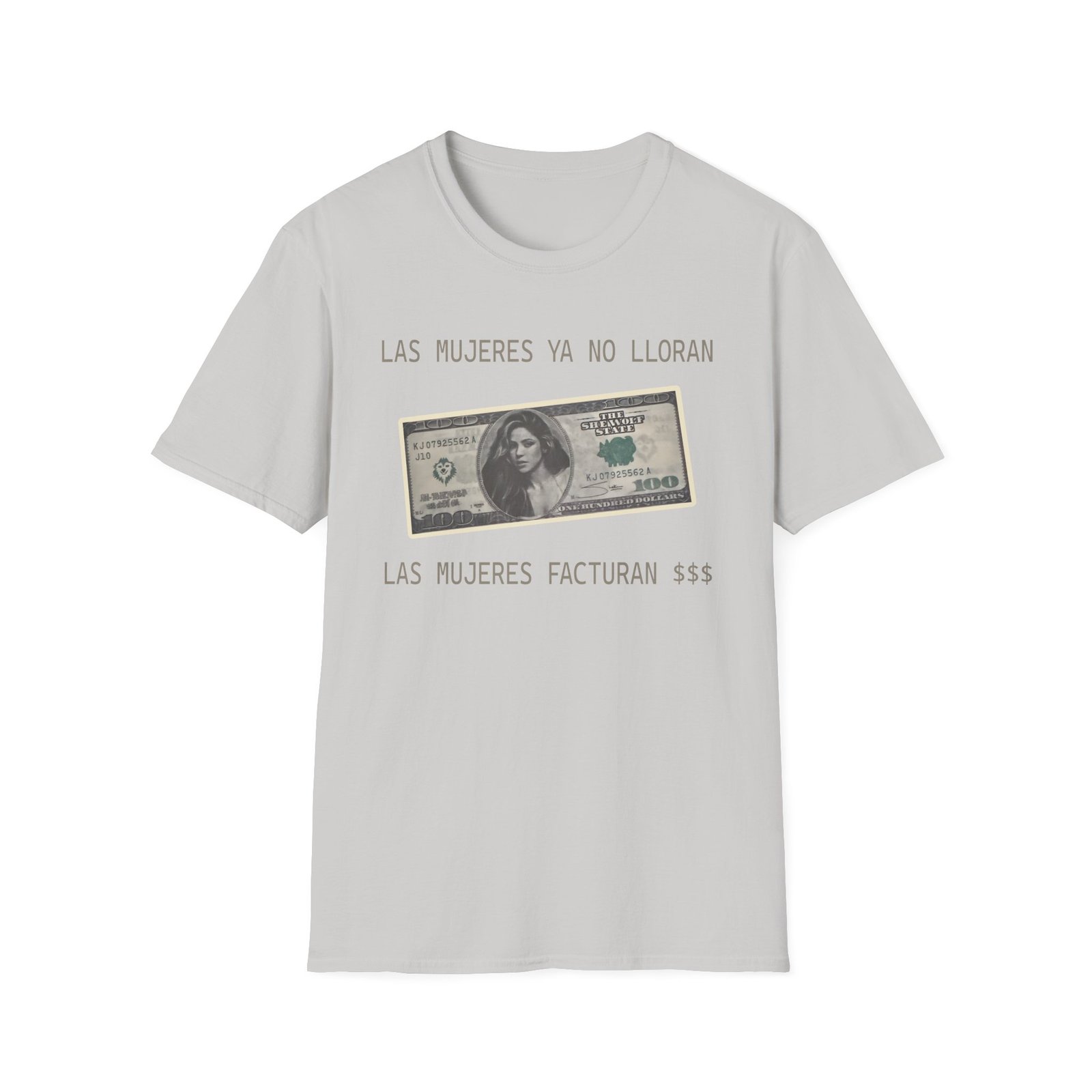 Shakira Dollar Bill Unisex Softstyle T-Shirt