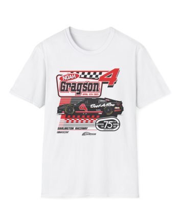 Noah Gragson Beef a Roo 1 Spot Darlington Unisex Softstyle T-Shirt