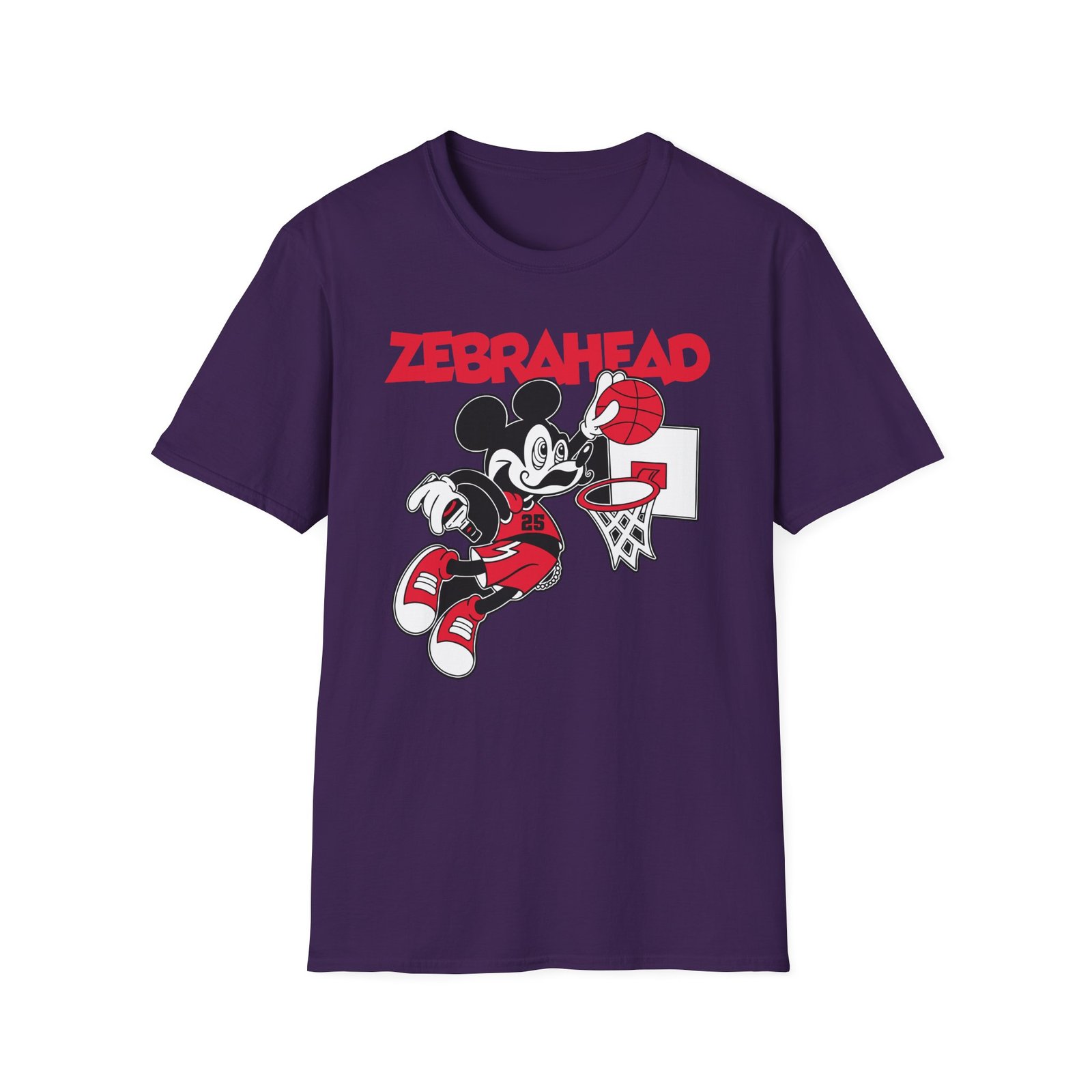 Zebrahead Mickey Unisex Softstyle T-Shirt