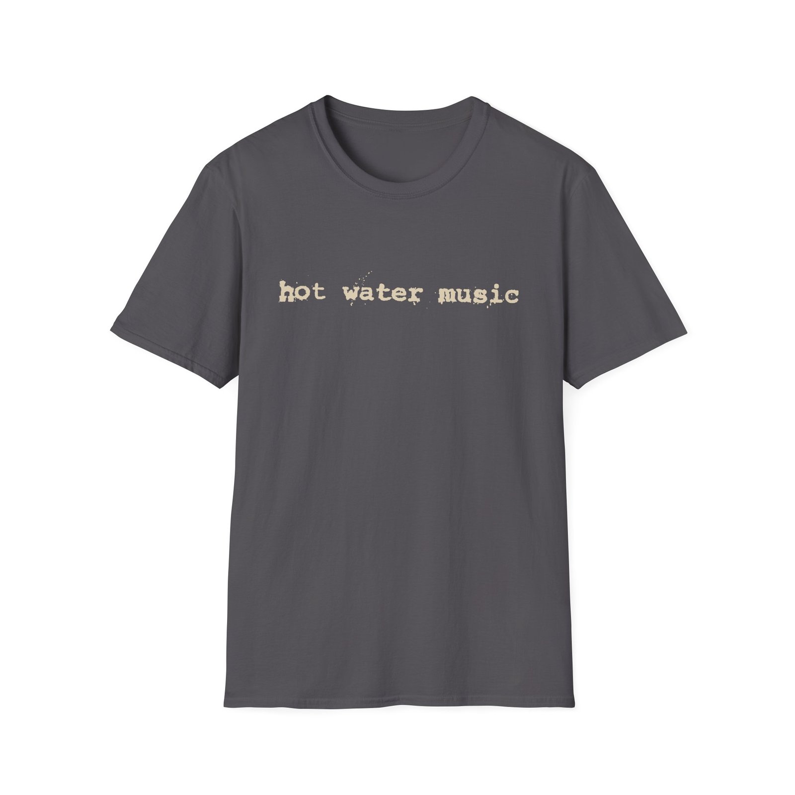 Hot Water Music Logo Unisex Softstyle T-Shirt