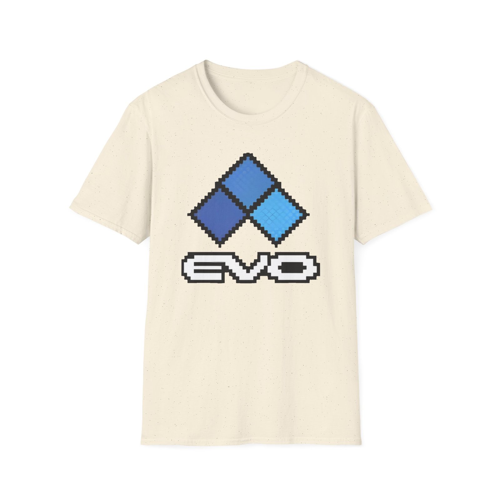 Evo 8 Bit Logo Returns Unisex Softstyle T-Shirt
