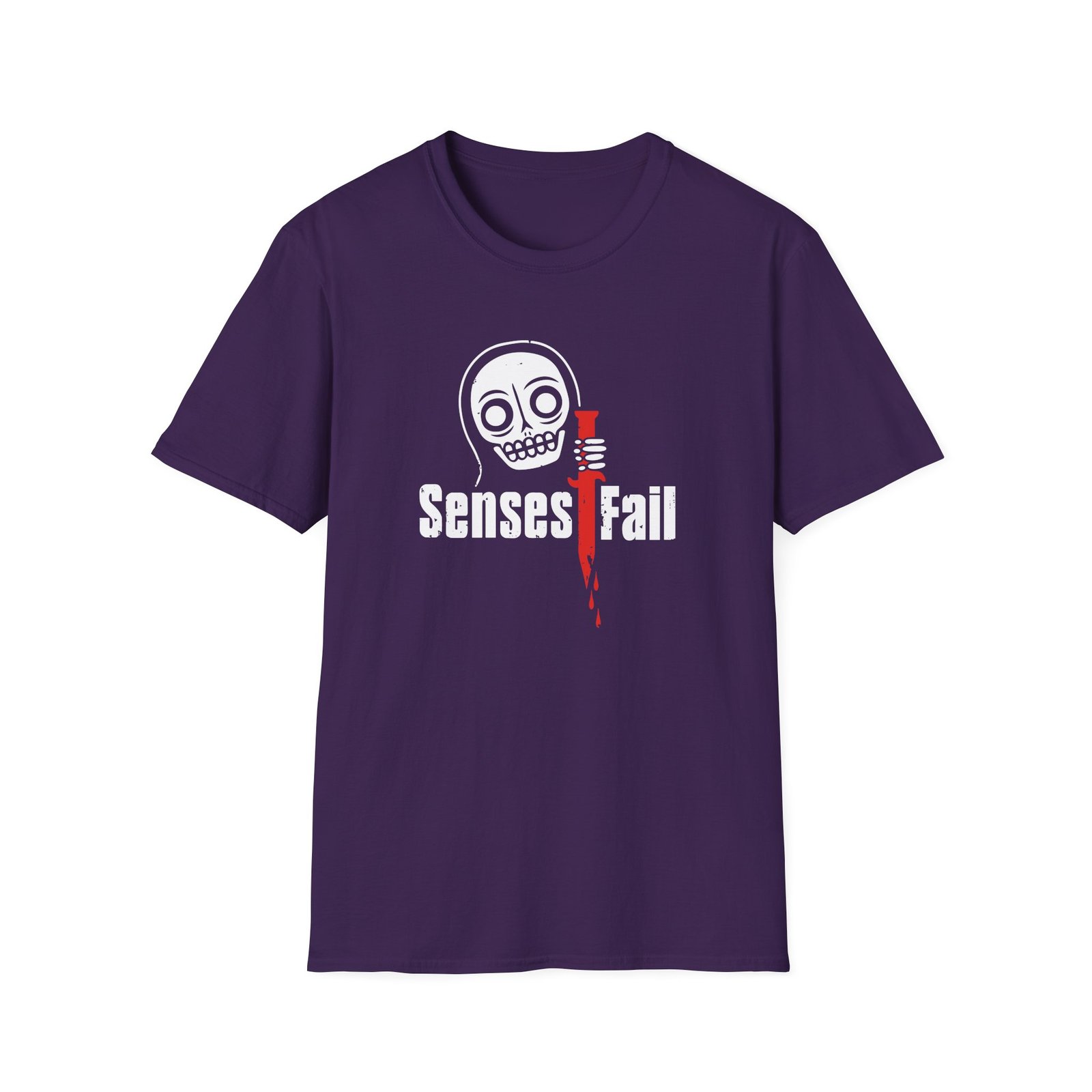Senses Fail Knife Unisex Softstyle T-Shirt