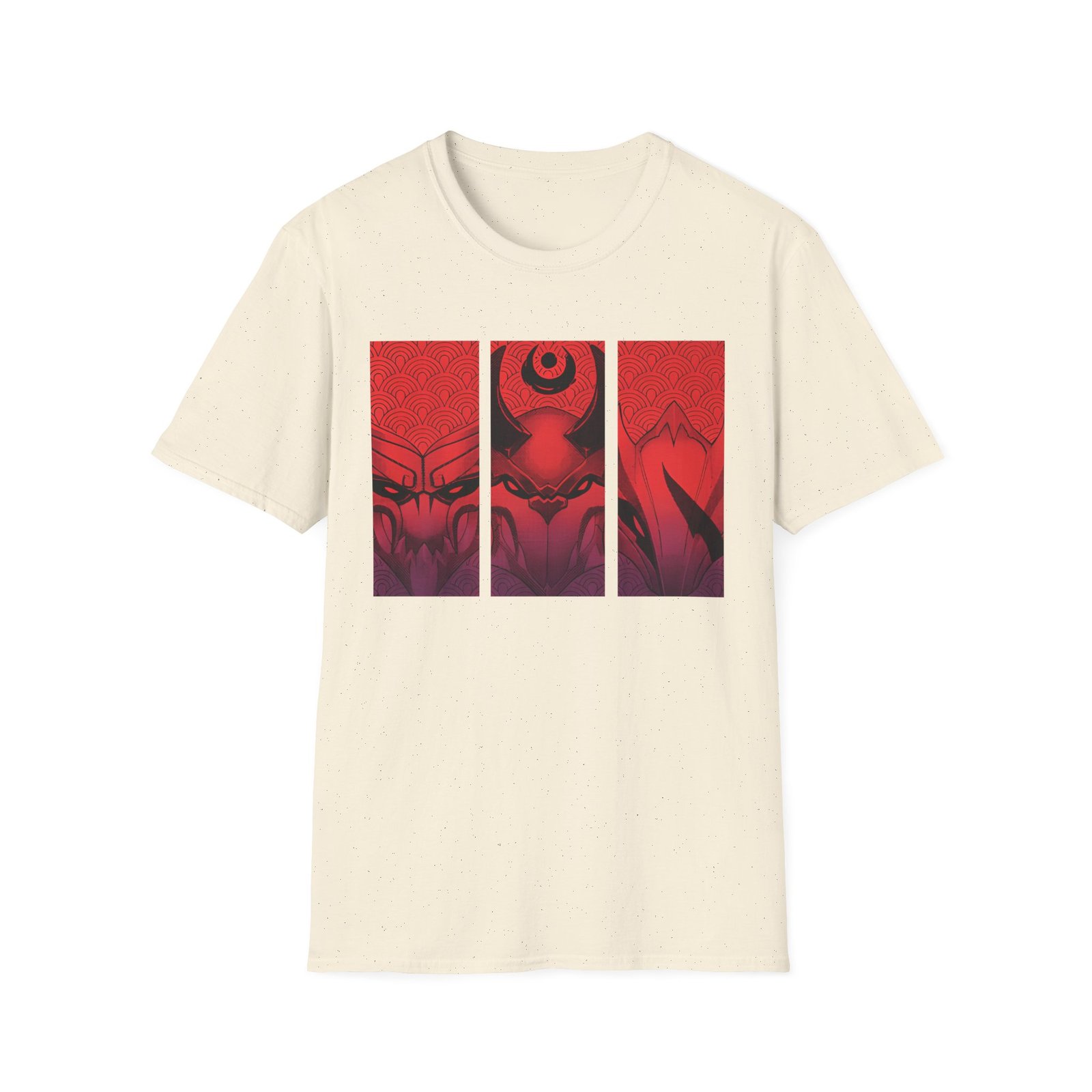 League Of Legends Blood Moon Masks Unisex Softstyle T-Shirt