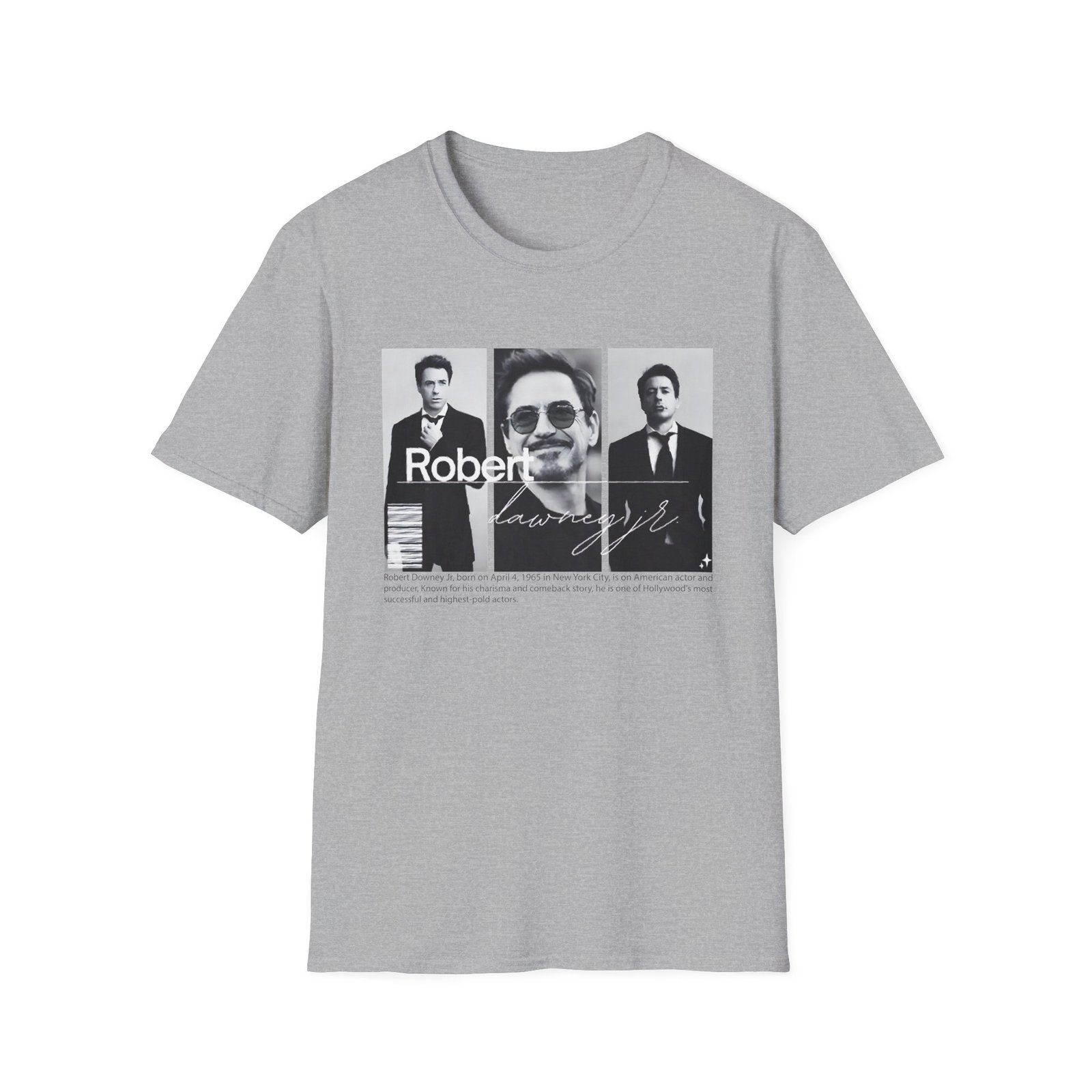 Robert Downey Unisex Softstyle T-Shirt