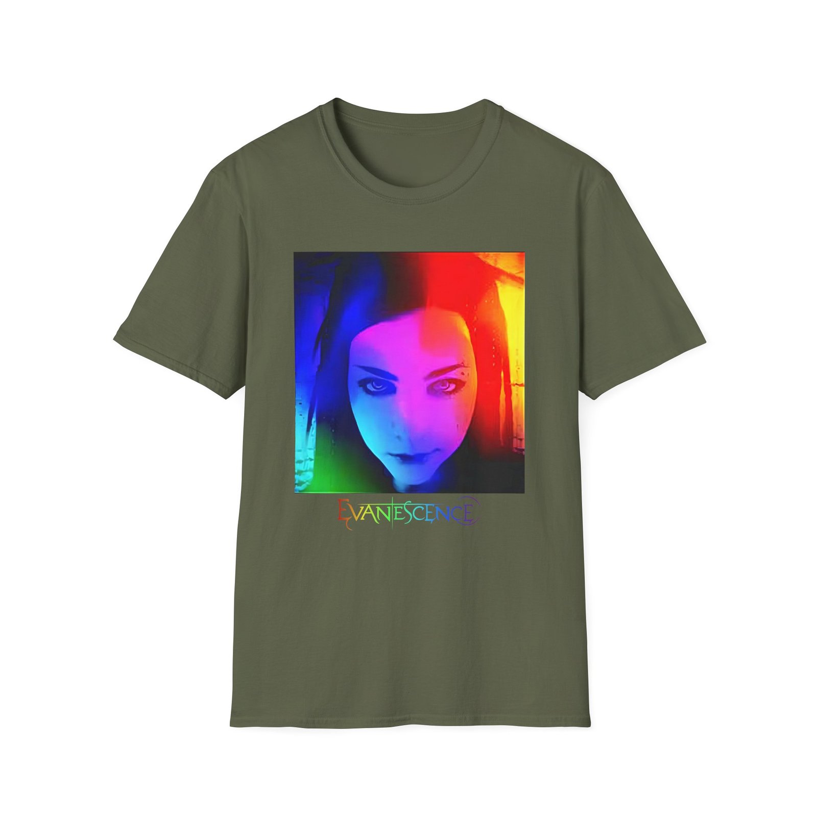 Evanescence Gradient Fallen Album Unisex Softstyle T-Shirt