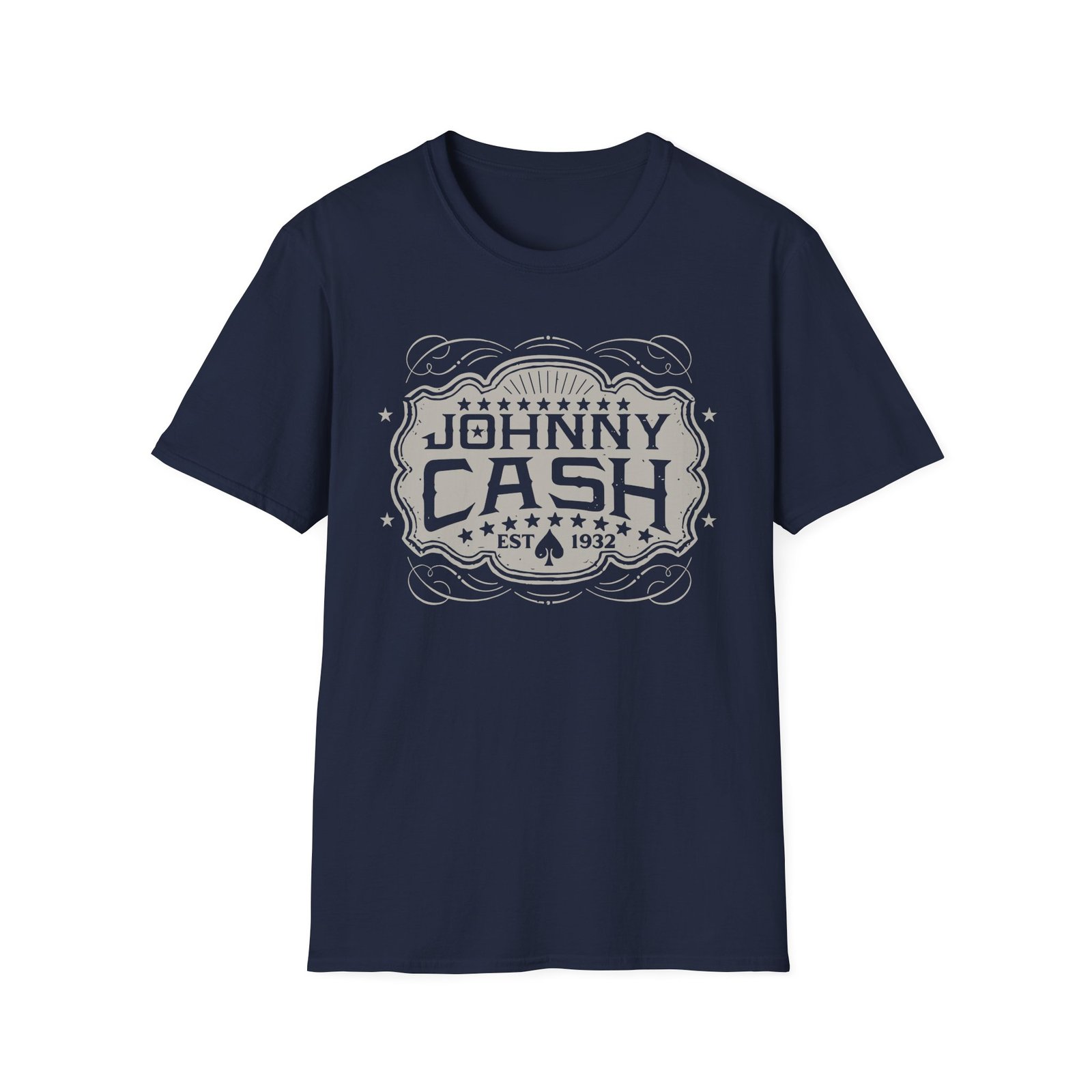 Johnny Cash Unisex Softstyle T-Shirt