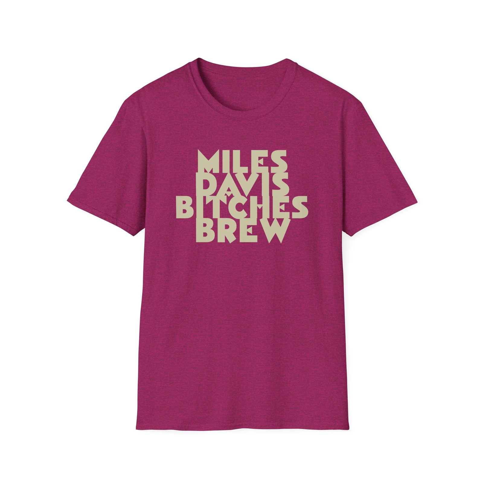 Miles Davis Bitches Brew Unisex Softstyle T-Shirt