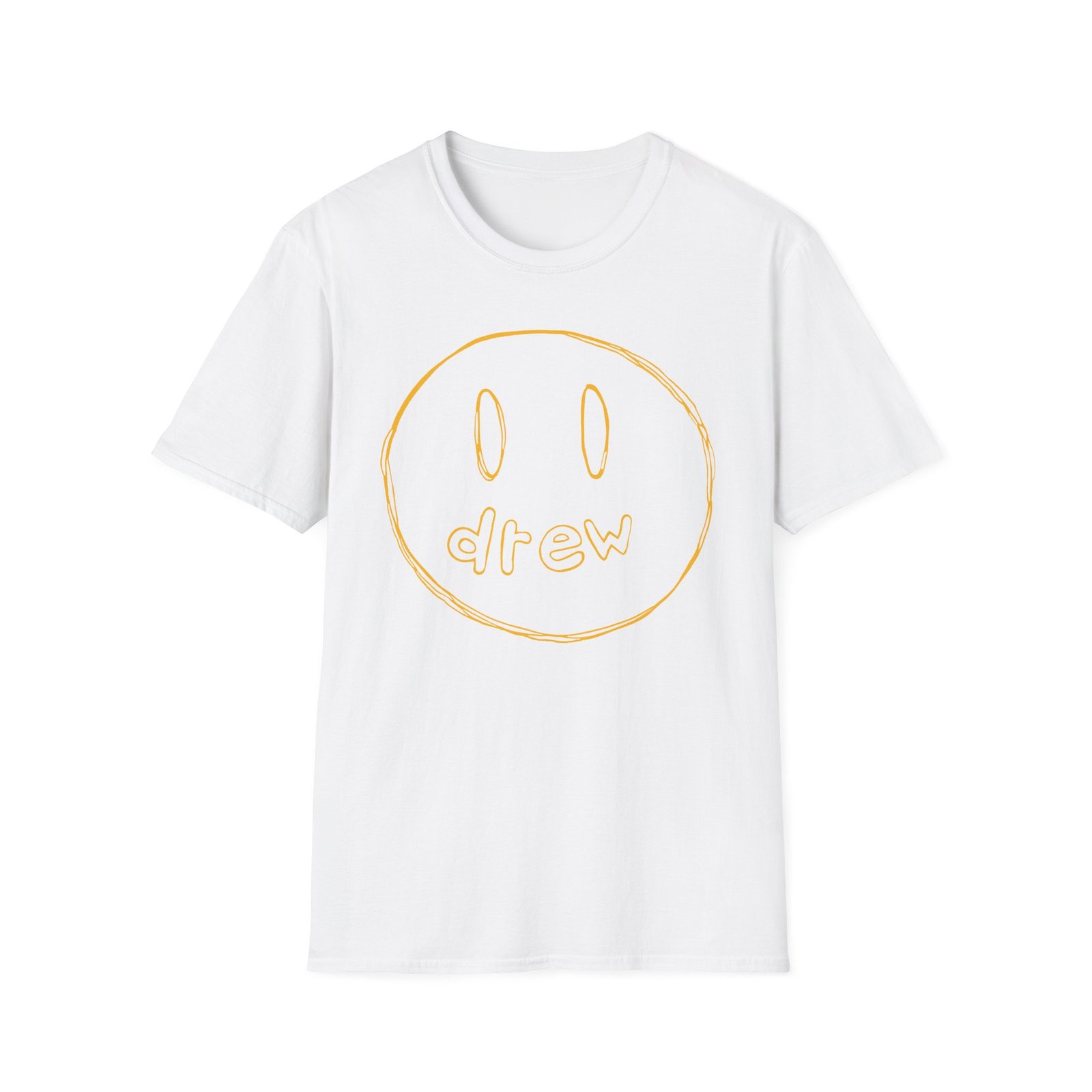 Drew Sketch Mascot Unisex Softstyle T-Shirt