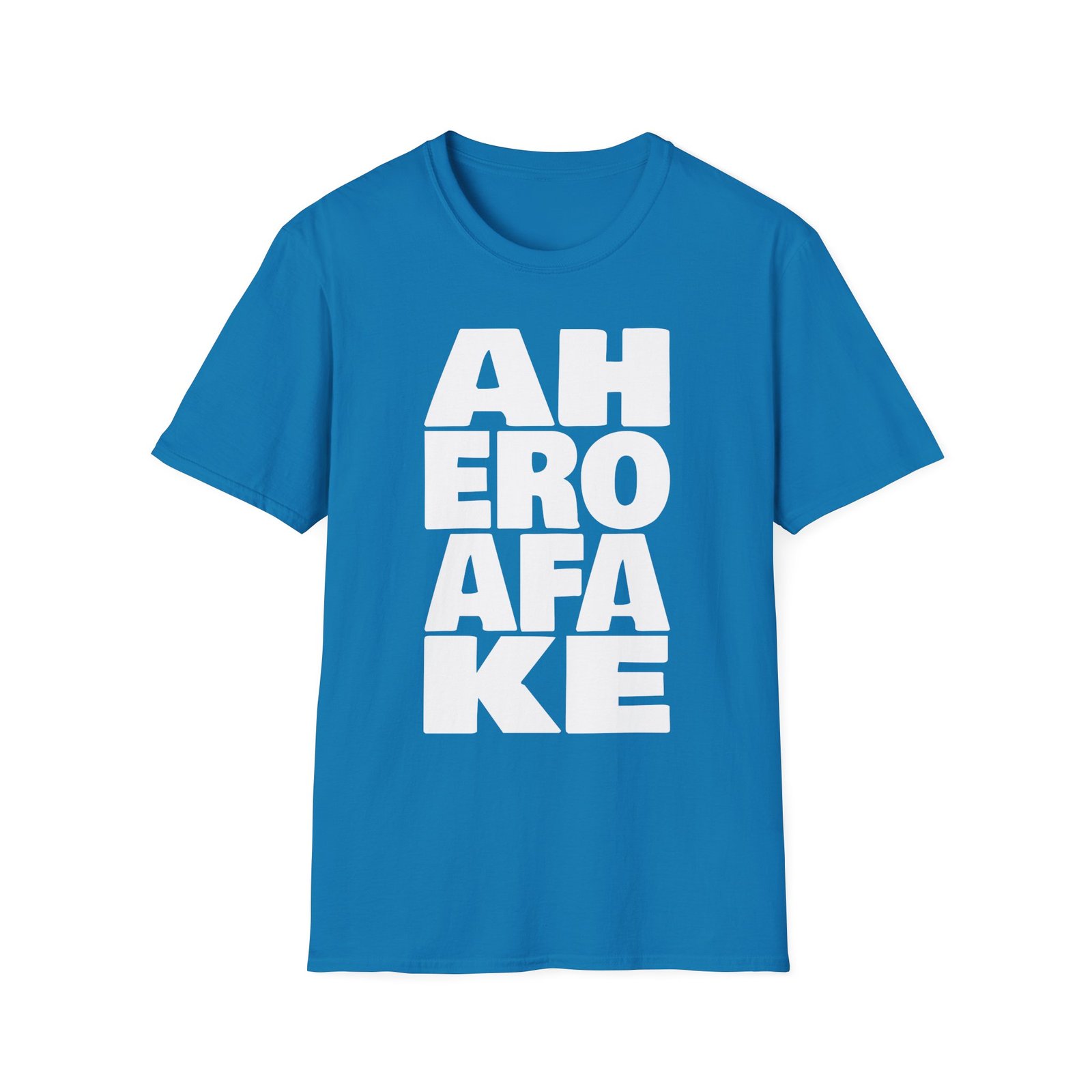 A Hero a Fake Unisex Softstyle T-Shirt